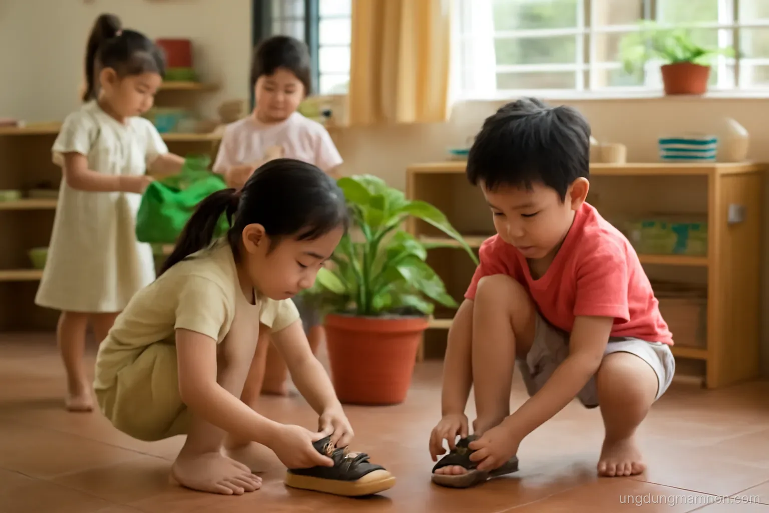 Chuyển tiếp giữa các hoạt động mượt mà trong ngày