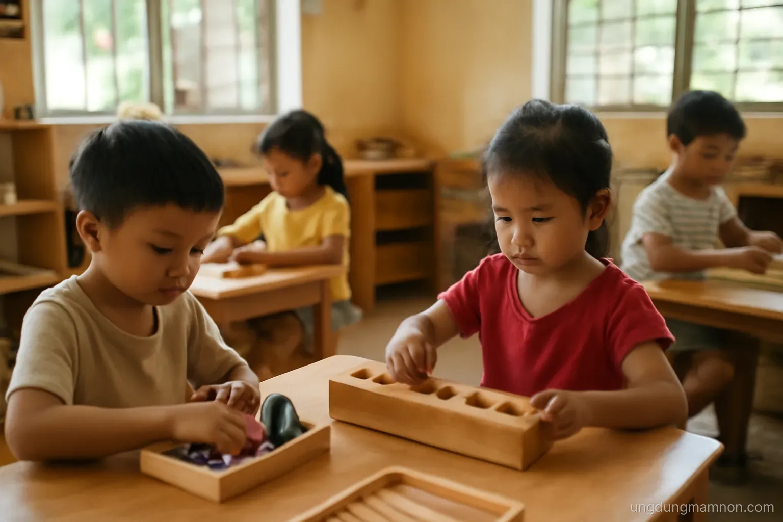 Đưa tinh thần Montessori vào lớp học truyền thống
