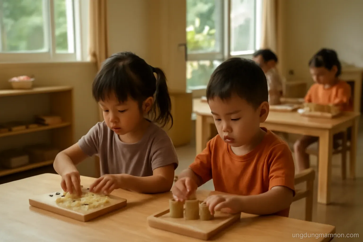 Môi trường là người thầy thứ ba: bố trí lớp kiểu Reggio